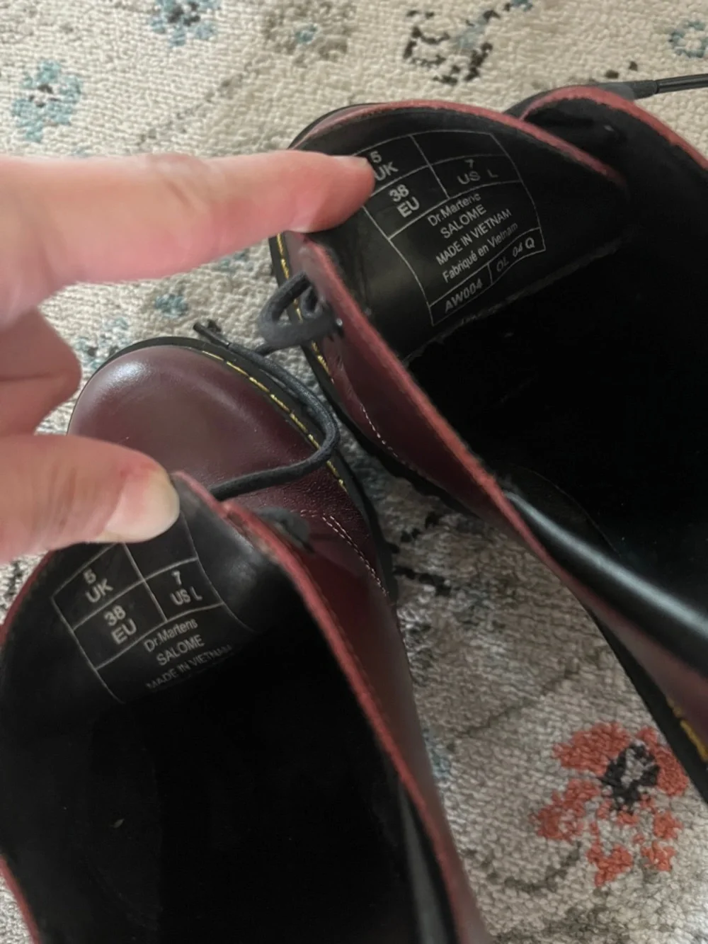Dr. Martens Salome Platform Lace-Up Oxfords Size 7 - Picture 3 of 17